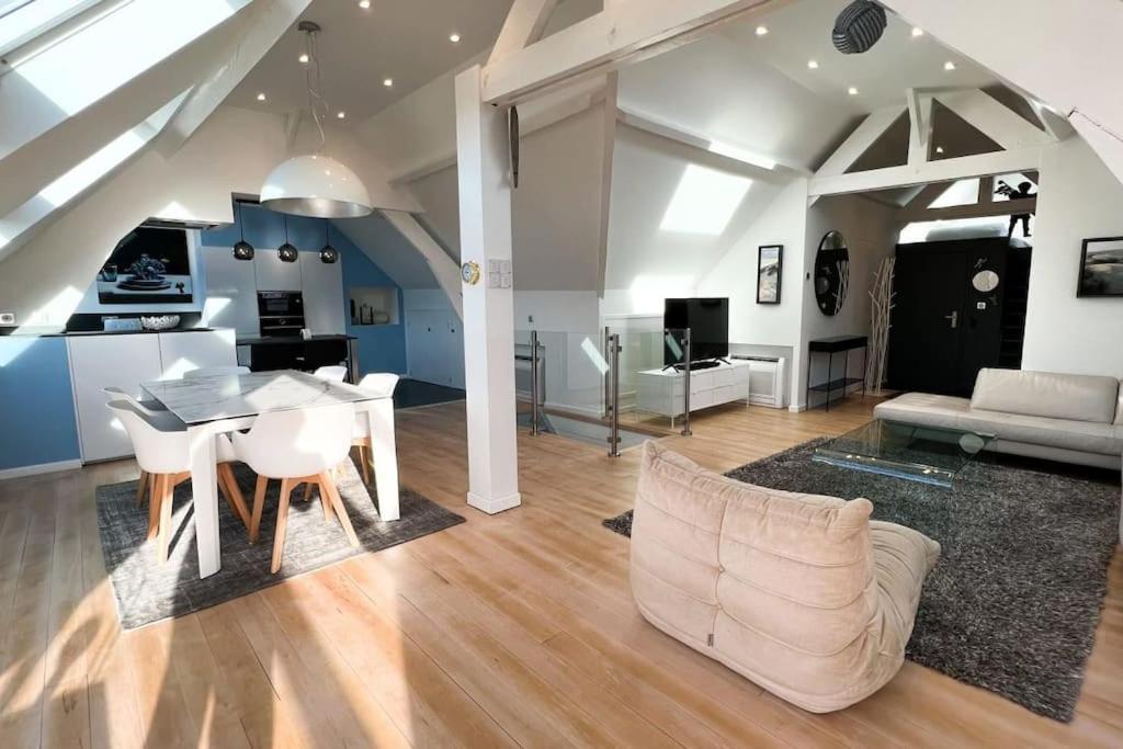 Sublime Loft For 6 People In The Heart Of The City Centre Le Touquet Bagian luar foto