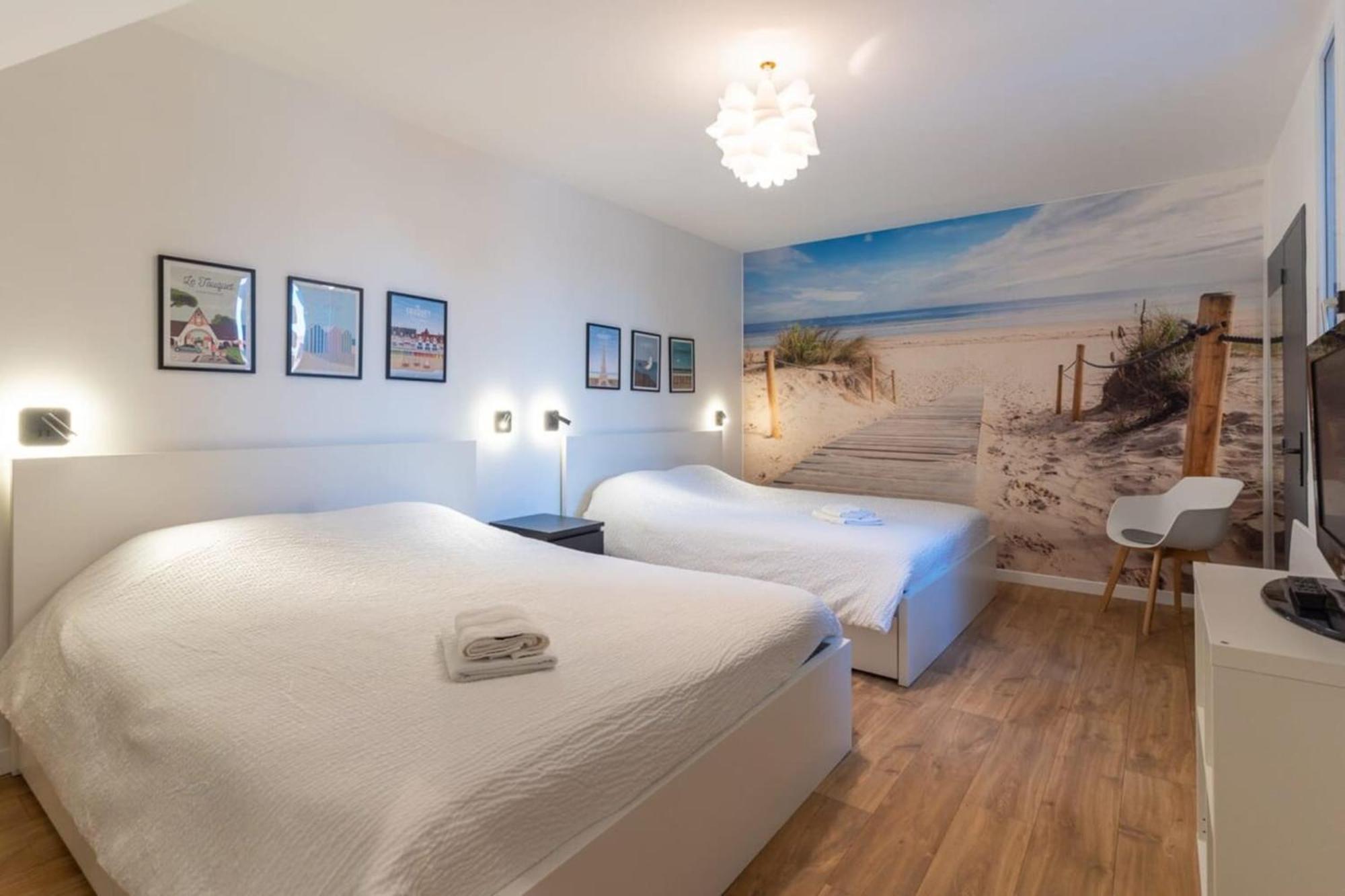 Sublime Loft For 6 People In The Heart Of The City Centre Le Touquet Bagian luar foto
