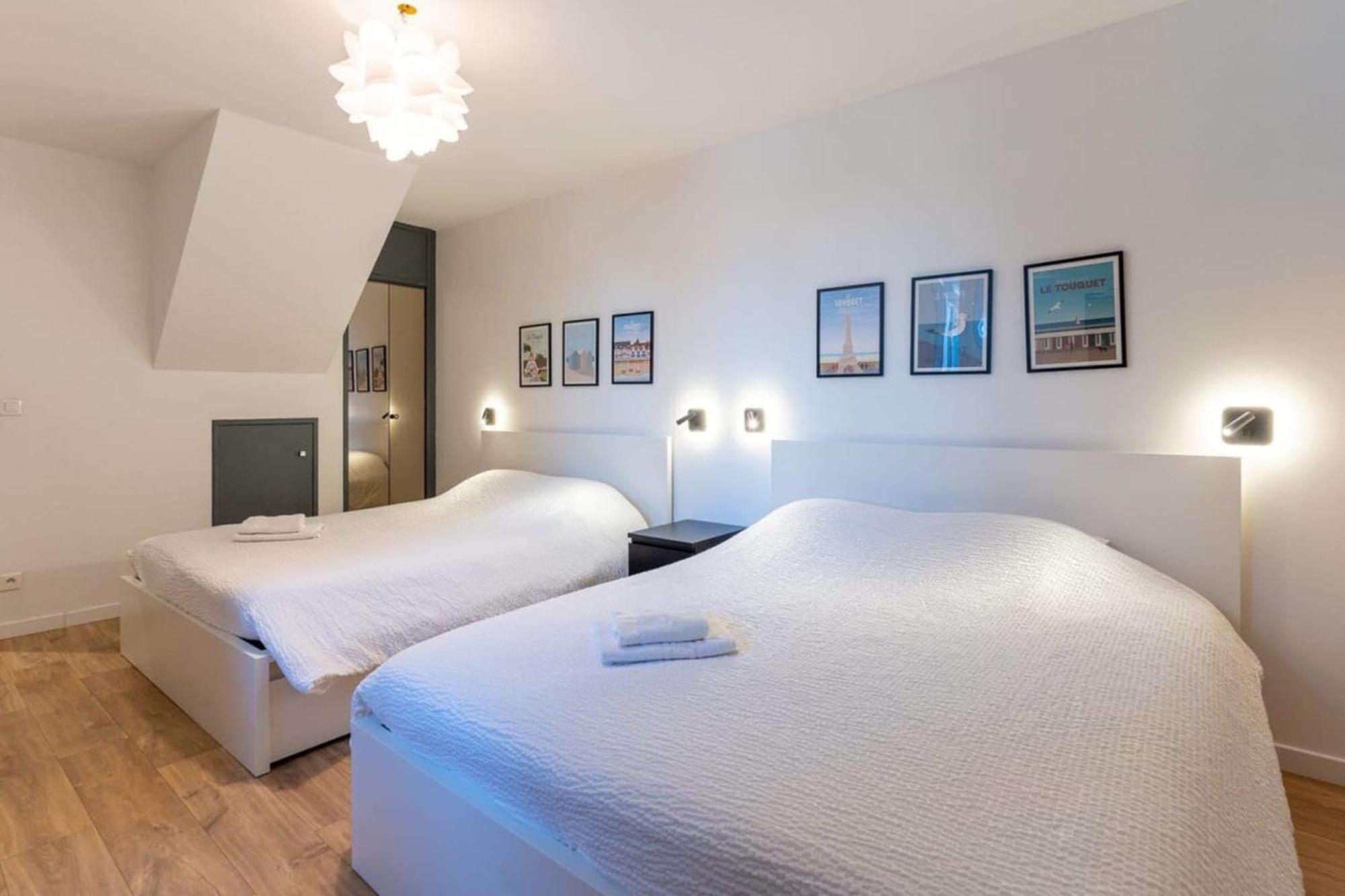 Sublime Loft For 6 People In The Heart Of The City Centre Le Touquet Bagian luar foto