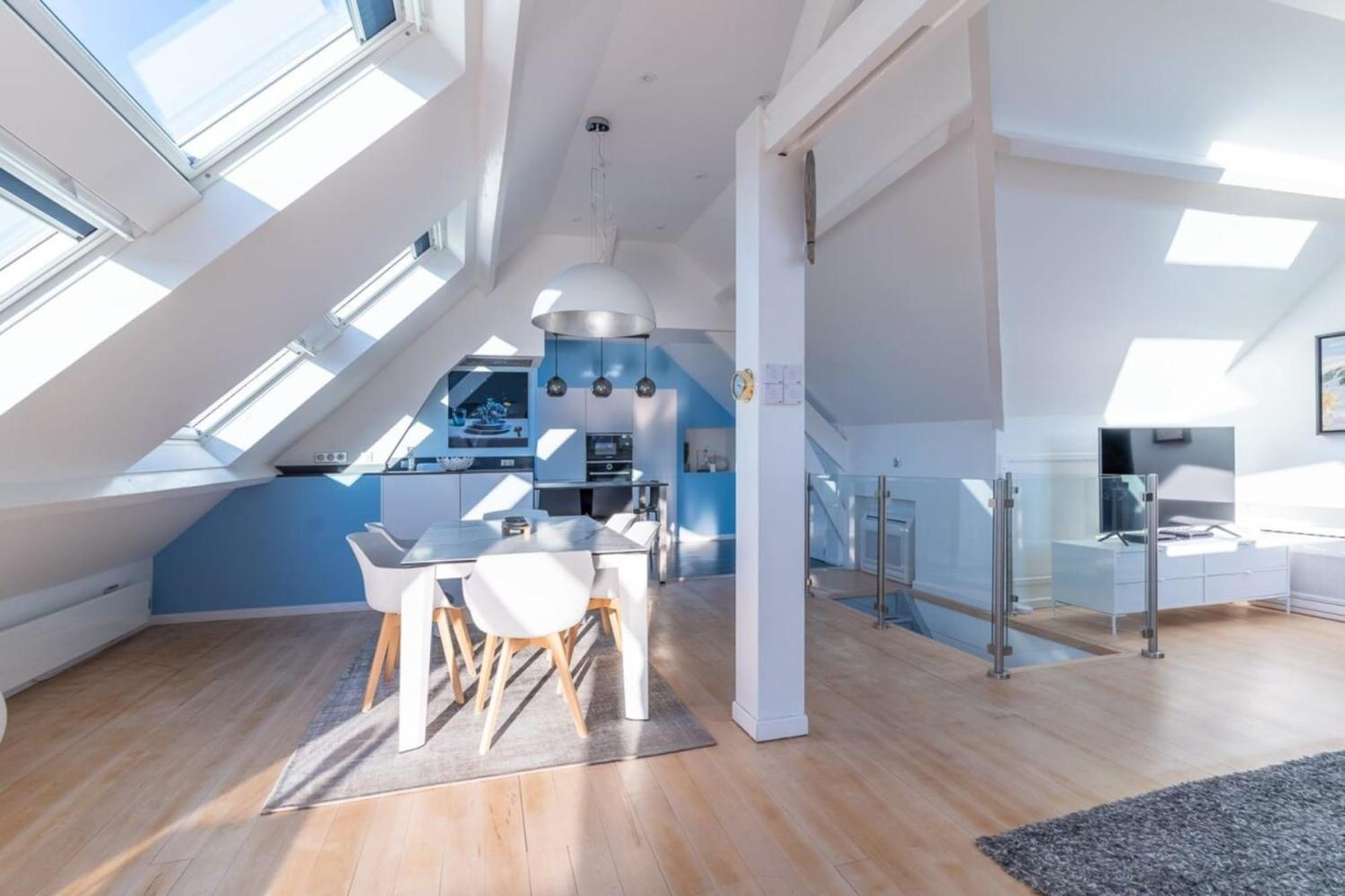 Sublime Loft For 6 People In The Heart Of The City Centre Le Touquet Bagian luar foto