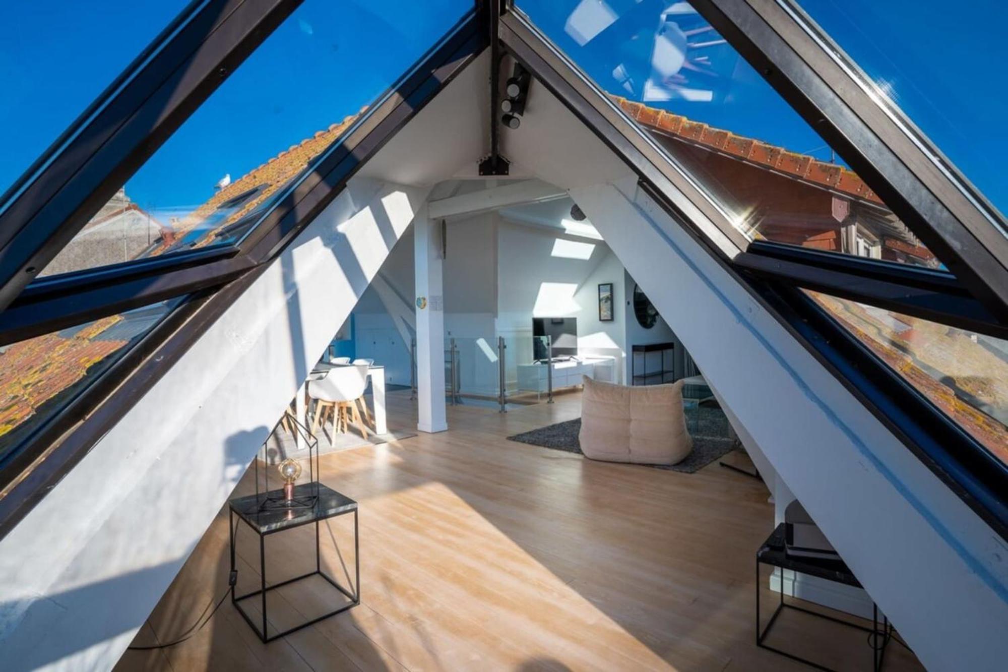 Sublime Loft For 6 People In The Heart Of The City Centre Le Touquet Bagian luar foto